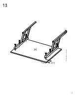 Preview for 13 page of TUHOME Furniture ARMIN Assembly Instructions Manual