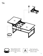 Preview for 14 page of TUHOME Furniture ARMIN Assembly Instructions Manual