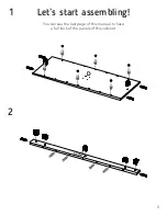 Preview for 6 page of TUHOME Furniture BECCA CLZ 7151 Assembly Instructions Manual