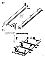 Preview for 12 page of TUHOME Furniture BECCA CLZ 7151 Assembly Instructions Manual