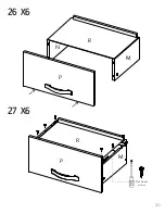 Preview for 20 page of TUHOME Furniture BECCA CLZ 7151 Assembly Instructions Manual