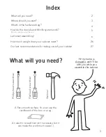 Preview for 2 page of TUHOME Furniture BLW 6721 Assembly Instructions Manual