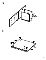 Preview for 8 page of TUHOME Furniture BLW 6721 Assembly Instructions Manual