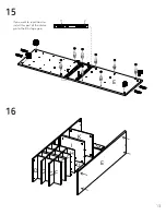 Preview for 13 page of TUHOME Furniture BLW 6721 Assembly Instructions Manual