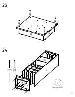 Preview for 17 page of TUHOME Furniture BLW 6721 Assembly Instructions Manual