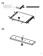 Preview for 18 page of TUHOME Furniture BLW 6721 Assembly Instructions Manual