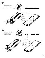 Preview for 21 page of TUHOME Furniture BLW 6721 Assembly Instructions Manual