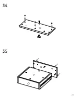 Preview for 23 page of TUHOME Furniture BLW 6721 Assembly Instructions Manual