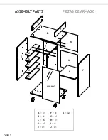 Preview for 5 page of TUHOME Furniture BLZ5231 Assembly Instructions Manual