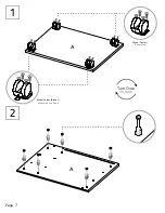 Preview for 7 page of TUHOME Furniture BLZ5231 Assembly Instructions Manual