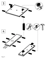 Preview for 8 page of TUHOME Furniture BLZ5231 Assembly Instructions Manual