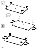 Preview for 10 page of TUHOME Furniture BLZ5231 Assembly Instructions Manual