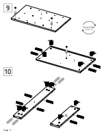 Preview for 11 page of TUHOME Furniture BLZ5231 Assembly Instructions Manual