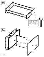 Preview for 13 page of TUHOME Furniture BLZ5231 Assembly Instructions Manual