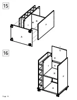 Preview for 14 page of TUHOME Furniture BLZ5231 Assembly Instructions Manual