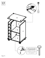 Preview for 15 page of TUHOME Furniture BLZ5231 Assembly Instructions Manual