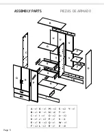 Preview for 5 page of TUHOME Furniture BOLTON 120 CWZ5950 Assembly Instructions Manual