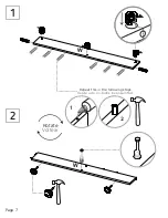 Preview for 7 page of TUHOME Furniture BOLTON 120 CWZ5950 Assembly Instructions Manual