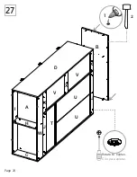 Preview for 20 page of TUHOME Furniture BOLTON 120 CWZ5950 Assembly Instructions Manual