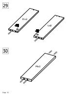 Preview for 22 page of TUHOME Furniture BOLTON 120 CWZ5950 Assembly Instructions Manual