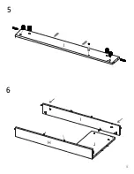 Preview for 8 page of TUHOME Furniture CAMELIA BAR CART Assembly Instructions Manual