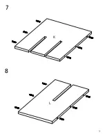 Preview for 9 page of TUHOME Furniture CAMELIA BAR CART Assembly Instructions Manual