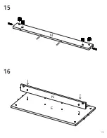 Preview for 13 page of TUHOME Furniture CAMELIA BAR CART Assembly Instructions Manual