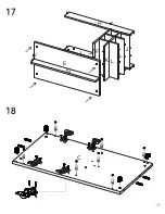 Preview for 14 page of TUHOME Furniture CAMELIA BAR CART Assembly Instructions Manual