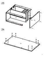 Preview for 17 page of TUHOME Furniture CAMELIA BAR CART Assembly Instructions Manual