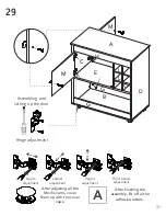 Preview for 20 page of TUHOME Furniture CAMELIA BAR CART Assembly Instructions Manual