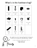 Preview for 4 page of TUHOME Furniture CLASSIC BAR CABINET Assembly Instructions Manual