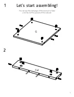 Preview for 7 page of TUHOME Furniture Congo ELG5968 Assembly Instructions Manual