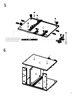 Preview for 9 page of TUHOME Furniture Congo ELG5968 Assembly Instructions Manual