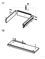 Preview for 17 page of TUHOME Furniture Congo ELG5968 Assembly Instructions Manual