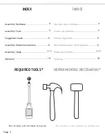 Preview for 3 page of TUHOME Furniture DUKAT MLV4443 Assembly Instructions Manual