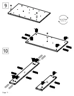 Preview for 11 page of TUHOME Furniture DUKAT MLV4443 Assembly Instructions Manual