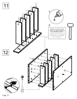 Preview for 12 page of TUHOME Furniture DUKAT MLV4443 Assembly Instructions Manual