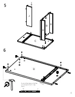 Preview for 8 page of TUHOME Furniture ECO NIGHTSTAND Assembly Instructions Manual