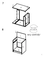 Preview for 9 page of TUHOME Furniture ECO NIGHTSTAND Assembly Instructions Manual