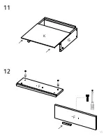 Preview for 11 page of TUHOME Furniture ECO NIGHTSTAND Assembly Instructions Manual