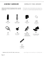 Preview for 4 page of TUHOME Furniture ELB4771 Assembly Instructions Manual