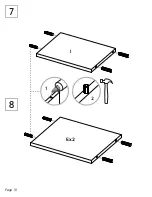 Preview for 10 page of TUHOME Furniture ELB4771 Assembly Instructions Manual