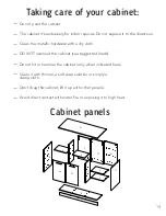 Preview for 19 page of TUHOME Furniture GINGER KITCHEN ISLAND Assembly Instructions Manual