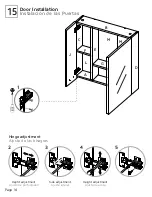 Preview for 14 page of TUHOME Furniture GLB 6752 Assembly Instructions Manual