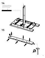 Preview for 14 page of TUHOME Furniture HMS CBD7667 Assembly Instructions Manual