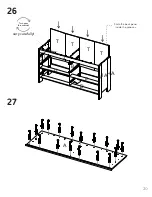 Preview for 20 page of TUHOME Furniture HMS CBD7667 Assembly Instructions Manual