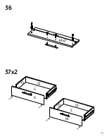 Preview for 26 page of TUHOME Furniture HMS CBD7667 Assembly Instructions Manual