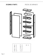 Preview for 5 page of TUHOME Furniture Leto ZLW4759 Assembly Instructions Manual