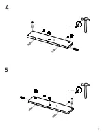 Preview for 9 page of TUHOME Furniture LINEN CABINET Assembly Instructions Manual