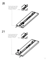 Preview for 17 page of TUHOME Furniture LUXOR MLC 6259 Assembly Instructions Manual